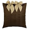 Zoe Pillow - Coffee Bean (18x18")