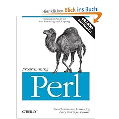 Programming Perl: Unmatched power for text processing and scripting