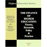 the finance of higher education theory research policy and practice