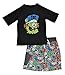 DC Shoes Co Little Boys' Rashguard and Microfiber Short
