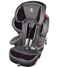 Renolux Quick Confort High Back Booster with Harness - Black Knight