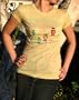 BB Dakota Owl Graphic Yellow Tee
