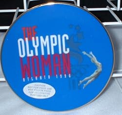 AVON 1996 Olympic Woman Plate