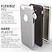 iPhone 6 Plus Case, Caseology [Sleek Armor Series] Slim Fitted Hard Exterior [Silver] [Metallic Shell] for Apple iPhone 6 Plus & iPhone 6S Plus