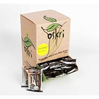 Oskri Coconut Original with Dark Chocolate, 0.88-Ounce Bars (Pack of 40)
