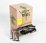 Oskri Coconut Original with Dark Chocolate, 0.88-Ounce Bars (Pack of 40)