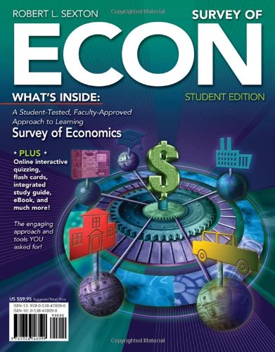 Survey of ECON (with Printed Access Card) (Available Titles CourseMate)