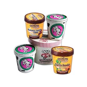 4 Pints - Ice Cream of the Month Club Gift, Free Shipping:  Grocery &amp; Gourmet Food
