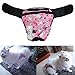 Bolbove Bro'Bear Adjustable & Washable Female Pet Diaper for Medium to Large Girl Dog Sanitary Pantie (Pack of 2, Large)