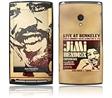 MusicSkins  Xperia 用液晶保護フィルム  Jimi Hendrix - Live At Barkley  Xperia  MSXPERIA0197