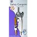 Charles Leonard Inc., Compass, With Safety Point, Metal, 1/Card (80365)