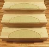 Produkt-Bild: 15 x Teppich Stufenmatten Treppenstufen 100% Sisal Natur