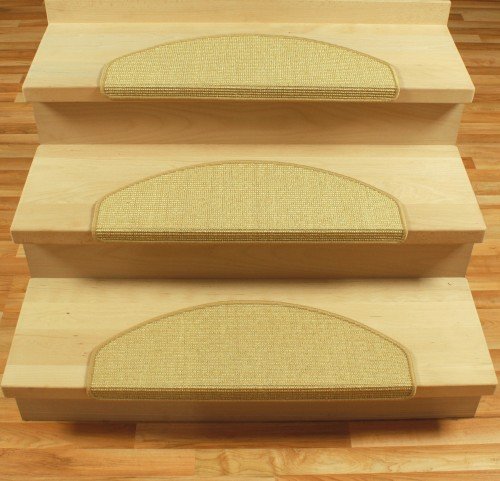 Produkt-Bild: 15 x Teppich Stufenmatten Treppenstufen 100% Sisal Natur