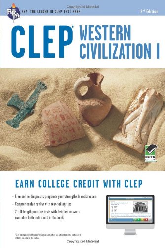 CLEP® Western Civilization I Book + Online (CLEP Test Preparation)