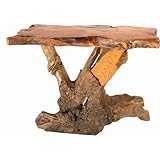 Teak Wood Back To The Roots Sofa / Console Table
