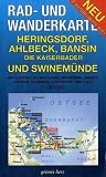 Heringsdorf, Ahlbeck, Bansin - Die Kaiserb&auml;der und Swinem&uuml;nde 1 : 30 000 Rad- und Wanderkarte: Mit &Uuml;ckeritz, Pudagla, Benz, Neppermin, Dargen, Zirchow, Kamminke, Korswandt und Garz - 