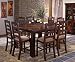 Kitchen & Housewares : World Concepts Alpine 58 inch Counter Height Square Leg Table