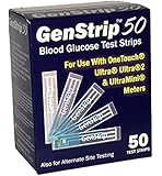 GenStrip50 Test Strips For Use with OneTouch Ultra meters