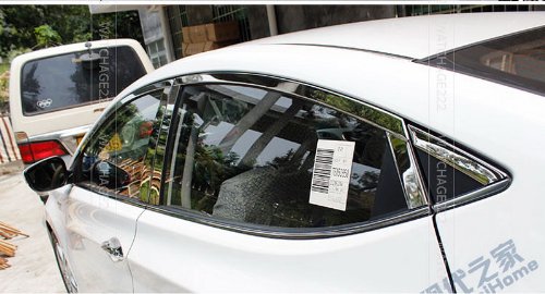 Auto Part Stainless steel Chrome Window Molding sill Lines Set Fit For 2011 2012 2013 HYUNDAI ELANTRA MD 4-DR