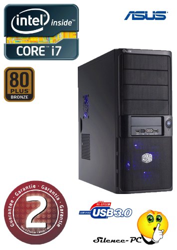 ANKERMANN-PC i7 2600K (4x3,40GHz) | ASUS NVIDIA GeForce GTX 550Ti 1GB | 8GB RAM DDR3 | 1TB HDD SATA3 | ASUS P8H61-M Pro Rev.3 USB3.0 | 24xDVD-Writer | USB 3 | Netzteil Coolermaster 450W 80+ Bronze 5J. Garantie | Case Coolermaster ELITE 335 | PC mit 2 Jahre echte GARANTIE