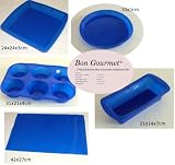 Bon Gourmet Silicone Bakeware 5 Piece Chef Set