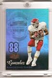 2006 Flair Showcase Football Showcase Tony Gonzalez Kansas City Chiefs Football Card # 49 - Mint Condition - Shipped in Protective Display Case