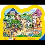 Colorful Farm Jigsaw Puzzle 25pc