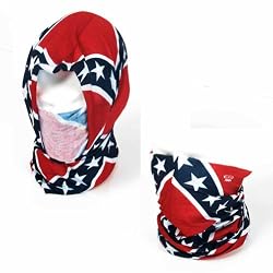US Coofederate Flag Bandana Face Mask Scarf Head Wrap Balaclava