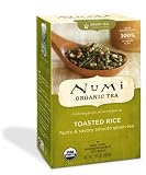 Numi Organic Tea Toasted Rice, Full Leaf Green Tea, 18-Count Tea Bags (Pack of 3)