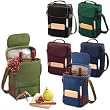 Duet Insulated Tote Featuring Wine And Cheese Set For Two