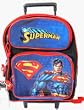DC Superman Luggage Backpack - Superman mid size Wheeled Backpack