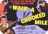 Walk a Crooked Mile Vintage Movie MOUSE PAD