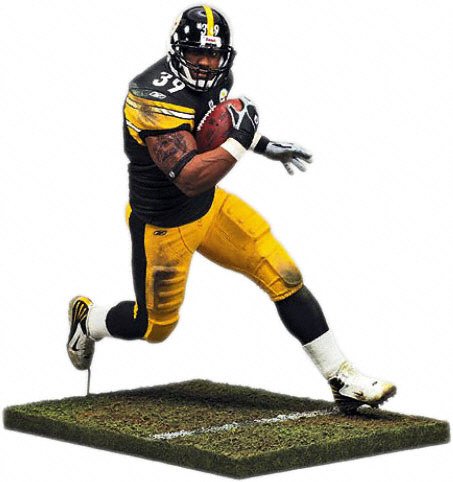 Willie Parker Pittsburgh Steelers McFarlane NFL Series 17 Figurine