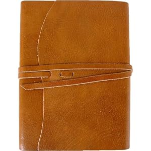 Cavallini Roma Lussa Leather Journal - Handmade in Florence Small Size