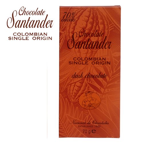 Santander Dark Chocolate 70% Cocoa Bar