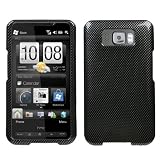 Solid Plastic Phone Design Cover Case Carbon Fiber For T-Mobile HTC HD2