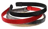 L. Erickson USA 1/2 Ultra Comfort Headband - Metallic Denim