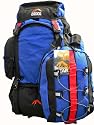 50 Litre DETACHABLE DAYPACK Backpack Rucksack Hiking Camping Bag 3030