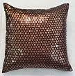 Circle On Circle - Decorative Pillow Covers - Satin Pillow Cover with Sequins
