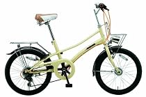 ジョイボーイ(JOYBOY) コンパクトサイクル20インチ ベージュ 6段 JOY20C-6BI
