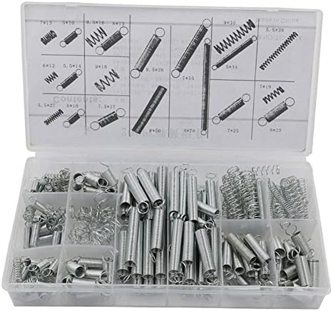 Your Supermarket New 200PCS/set Metal Tension/Compresion Springs Assortment In 20 Sizes