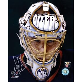 Dwayne Roloson Edmonton Oilers Autographed 8x10 Photograph