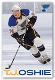 (22x34) St Louis Blues T J Oshie Sports Poster Print