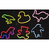 Buy 12 Pk Top Trenz Animal Favorites TIE DYE Rubber Bands