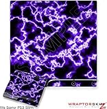 Sony PS3 Slim Skin - Electrify Purple
