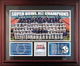 Indianapolis Colts Framed Healy Plaque - 2007 Super Bowl Champs
