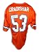 Randy Gradishar Autographed/Hand Signed Denver Broncos Orange Throwback Jersey