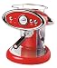 Francis Francis! X6 Trio Pod-Only Espresso/Cappuccino Machine, Red