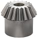 Boston Gear L152BYP Bevel Gear, 2:1 Ratio, 0.500" Bore, 12 Pitch, 18 Teeth, Steel