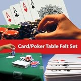 POKER CARD TABLE FELT